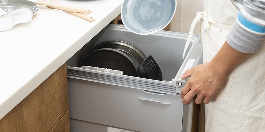キッチンリフォームで食洗機を付けるならビルトイン？それとも据置？